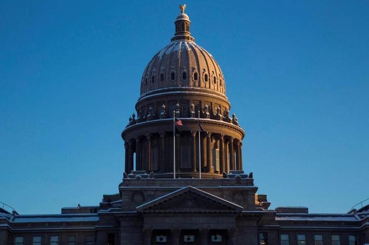 The Idaho Capitol in Boise was once home to a chorus of representatives singing the newly minted state song.