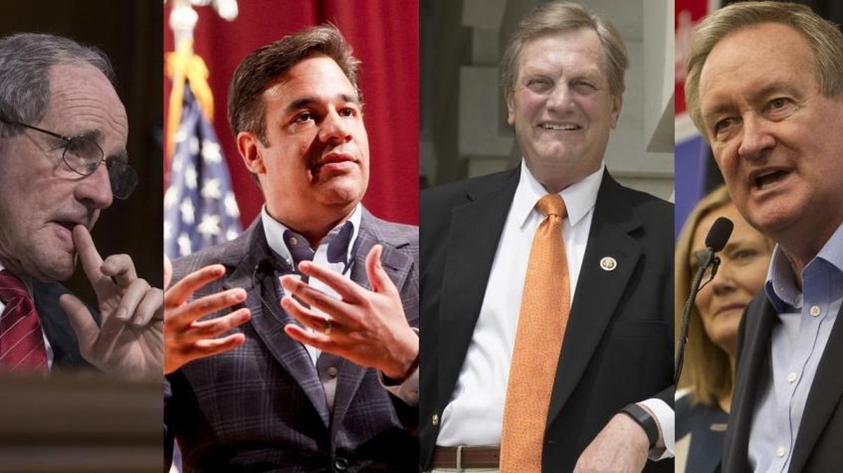 From left: Sen. Jim Risch, Rep. Raul Labrador, Rep. Mike Simpson, Sen. Mike Crapo.