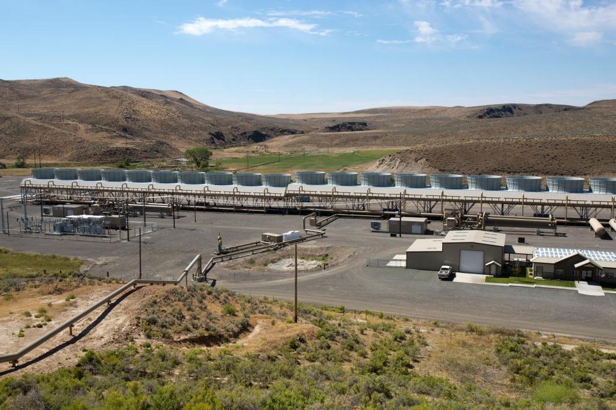 U.S. Geothermal, one of Idaho’s few publicly traded companies, built a 22-megawatt power plant near Vale, Ore. in 2013, sending electricity produced from Neal Hot Springs into Idaho Power’s grid. Idaho Power hopes to expand its use of geothermal power in the coming years.