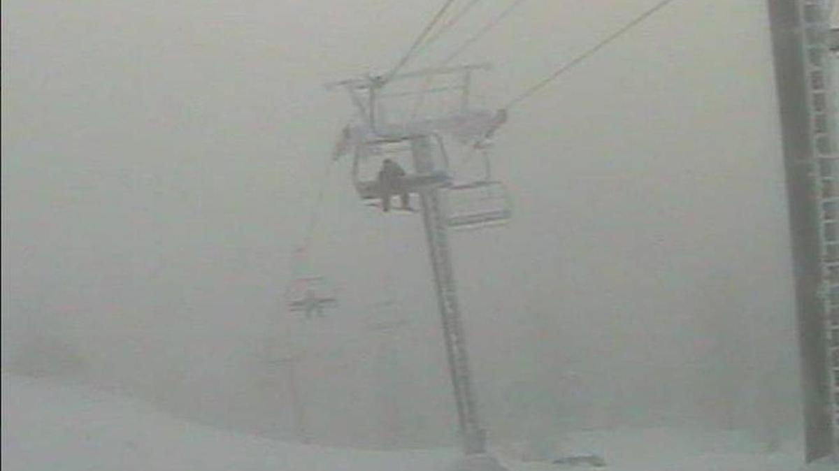 This is what Bogus’ Pine Creek camera is showing Monday morning.