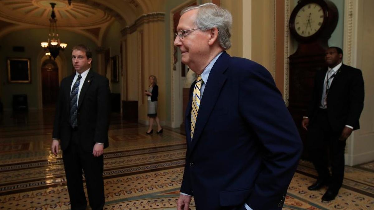 Senate Majority Leader Mitch McConnell said he doesn’t have enough votes to pass the Senate health care bill. President Donald Trump blasted congressional Democrats and “a few Republicans” Tuesday, over the failure of the GOP effort to rewrite Obama’s health care law, and warned, “we will return.”