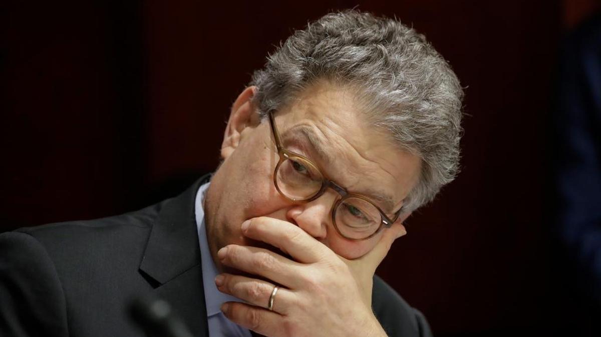 Sen. Al Franken, D-Minn., photographed at a committee hearing in June.