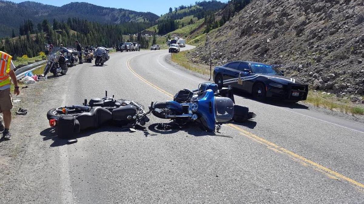 In a photo posted to Facebook, the Blaine County Sheriff’s Office warned travelers of Sunday closures on Idaho 75 following a crash involving three motorcycles.