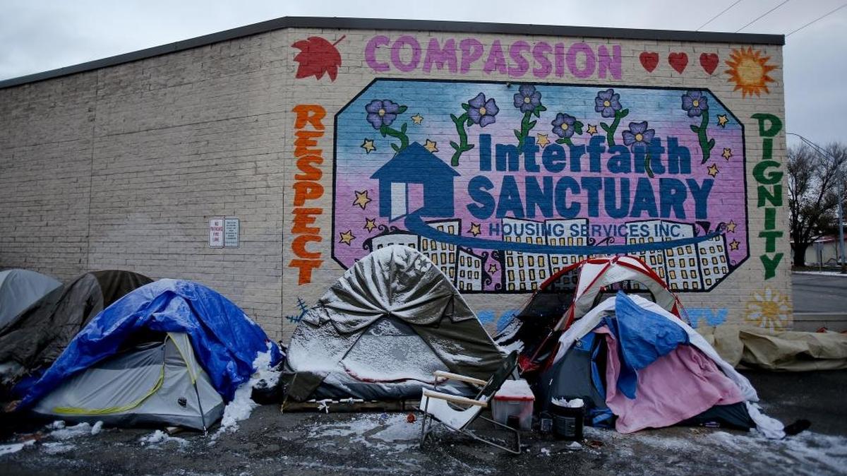 Cooper Court, right outside Interfaith Sanctuary in Boise, put a new light on the homeless problem.