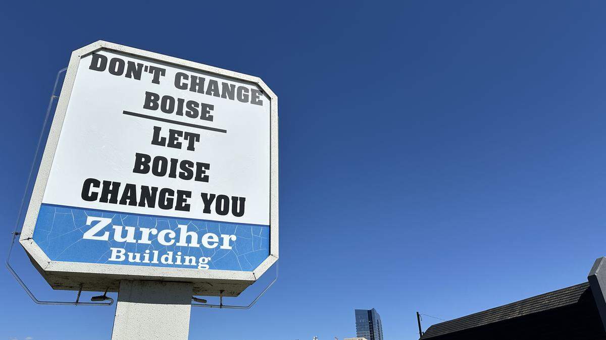 “Don’t change Boise; let Boise change you,” as seen on this sign near downtown Boise, and “Don’t change Idaho; let Idaho change you” are familiar local adages. Now, a group has put together an Idaho Handbook, seeking to document and share what it means to be an Idahoan.