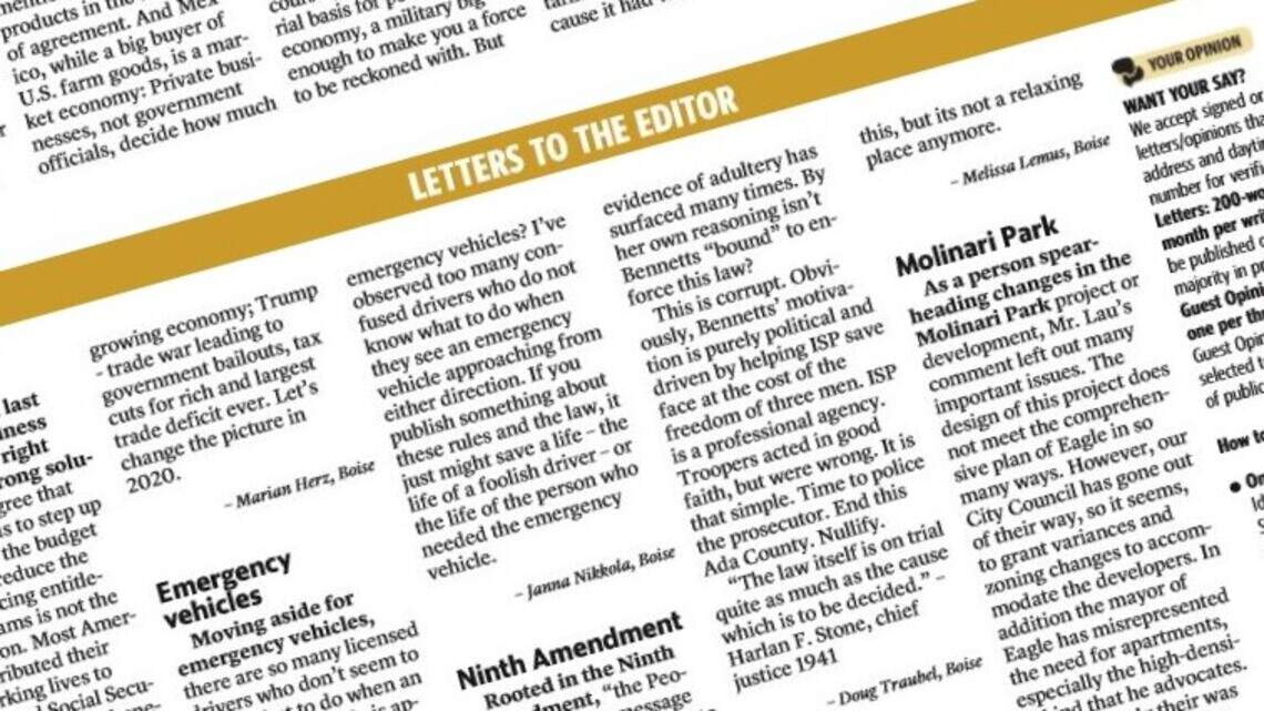 Letters: West Bonner County School District made a terrible mistake with Durst | Opinion