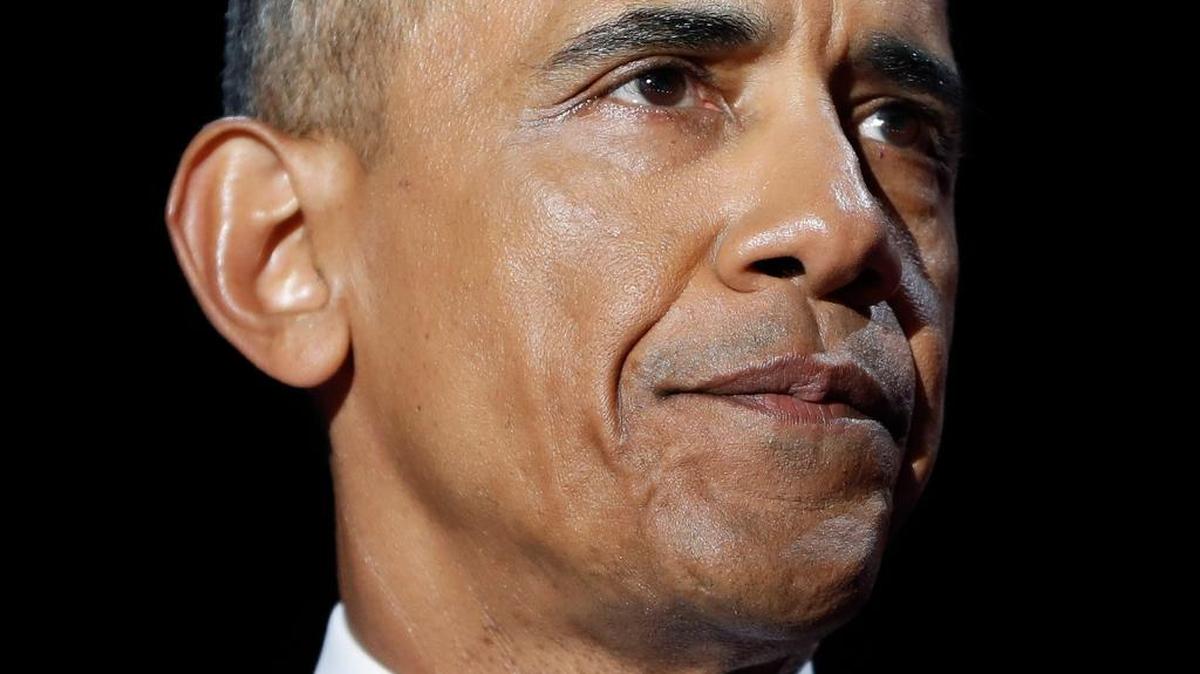 President Barack Obama speaks during his farewell address at McCormick Place in Chicago, Tuesday, Jan. 10, 2017. (AP)