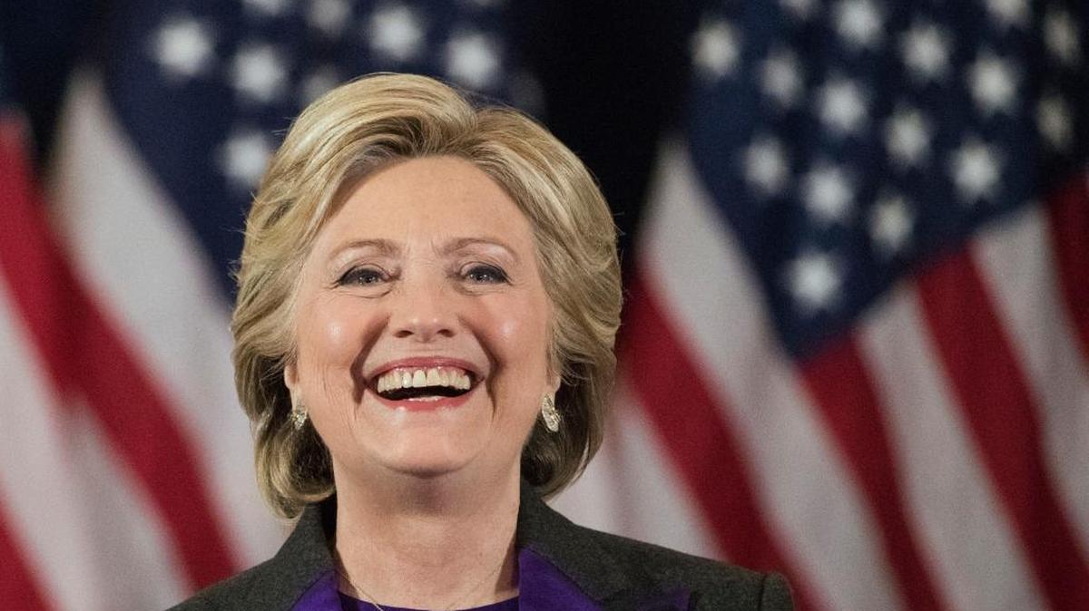 In this Nov. 9, 2016, file photo, Democratic presidential candidate Hillary Clinton speaks in New York, where she conceded her defeat to Republican Donald Trump after the hard-fought presidential election. A group of election lawyers and data experts have asked Clinton’s campaign to call for a recount of the vote totals in three battleground states, Wisconsin, Michigan and Pennsylvania, in order to ensure that a cyberattack was not committed to manipulate the totals.