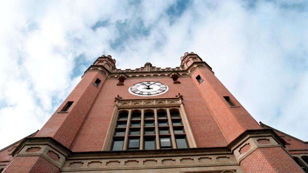 The University of Idaho’s Administration Building in Moscow.