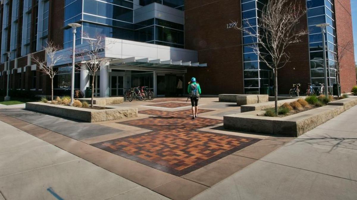 Boise State University’s Environmental Research building. 