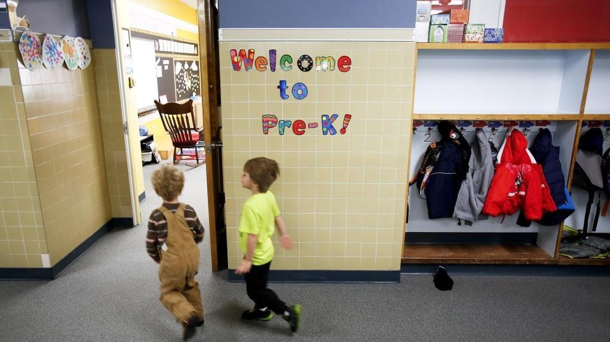 Students enter a pilot pre-K program at Hawthorne Elementary School in Boise in 2015. While a $6 million federal grant rejected by Idaho legislators last week was not intended to establish pre-K programs, it was intended to get children ages 0-5 ready for school.