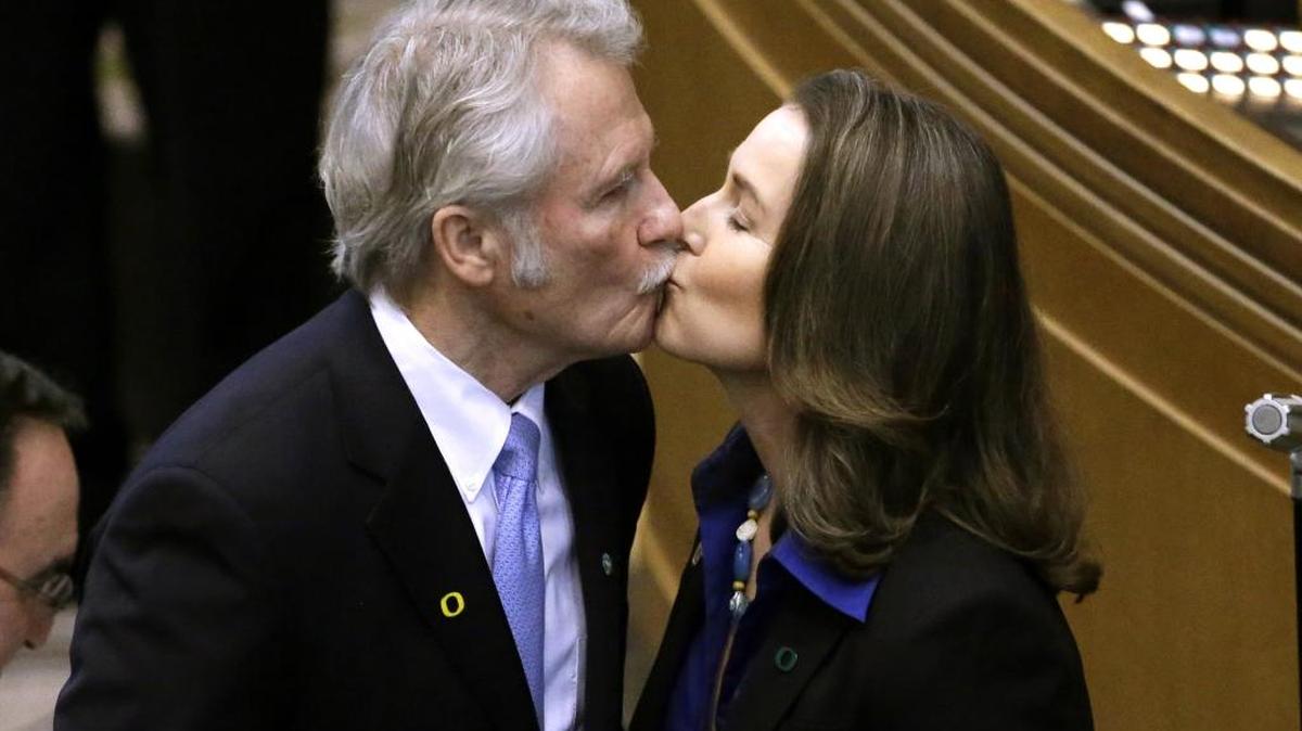 Oregon Gov. John Kitzhaber eventually resigned over the role that Cylvia Hayes played in his administration, which led to criminal investigations of both of them.