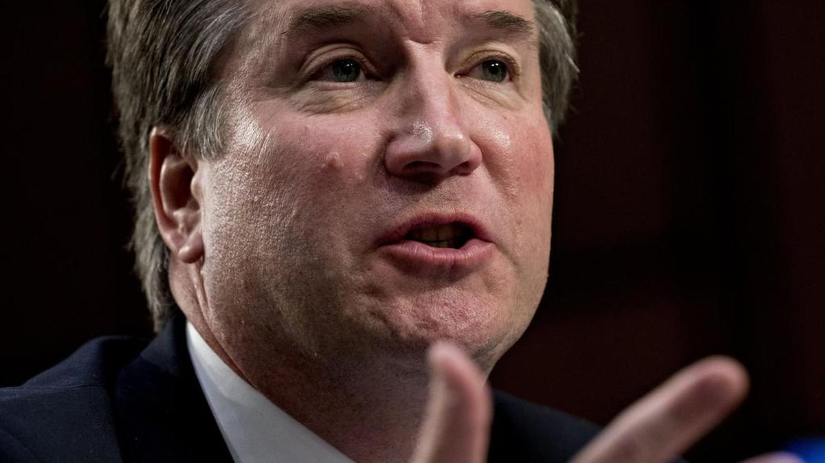 Supreme Court nominee Brett Kavanaugh during his Judiciary Committee confirmation hearing Sept. 6.