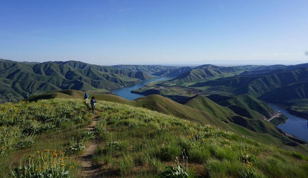 A hike up Cervidae offers 360-degree views of the hills east of Boise. It’s one of the four Grand Slam hikes near town.