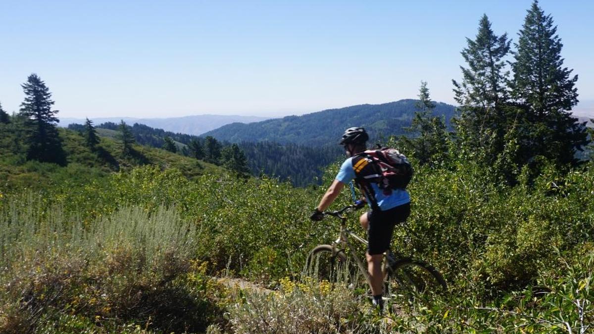 Around the Mountain at Bogus Basin is considered one of the best trails in Idaho.
