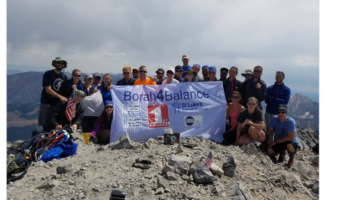 Jon Myers, a physician at St. Luke’s Magic Valley, climbed Borah Peak to raise money to purchase medical equipment that the Twin Falls area lacks.  His team tweeted the climb.