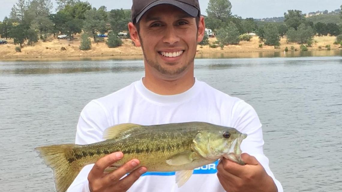 It’s not a striped bass, but a Kentucky spotted bass will do.