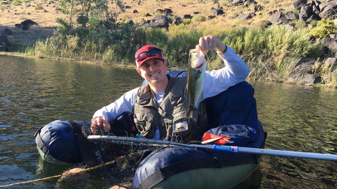 Sharing stories with readers like Nick Thiros of Boise is a favorite pastime for fishing columnist Jordan Rodriguez.