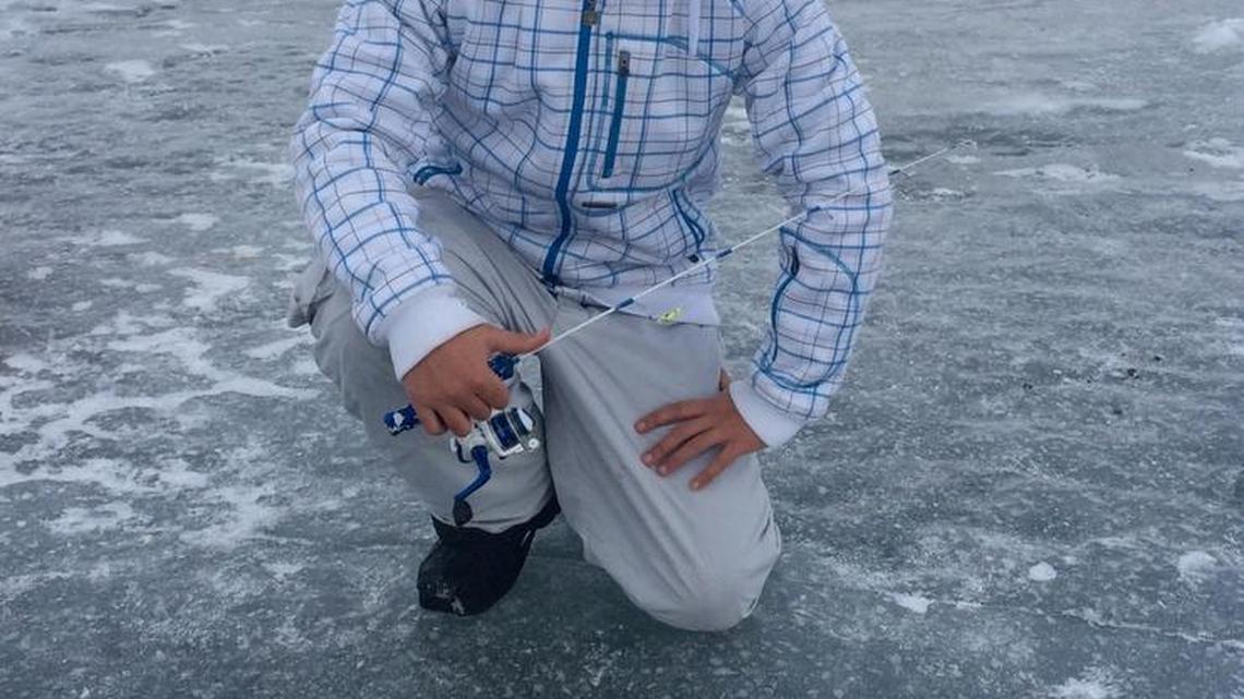 Fishing columnist Jordan Rodriguez isn’t sure if he had a lucky day, or figured out some ice fishing tricks.