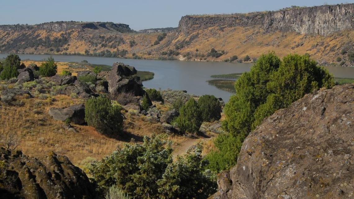 Massacre Rocks State Park offers fishing on the Snake River.