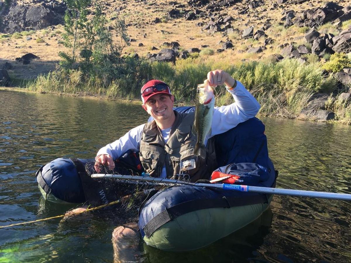 Fishing from a float tube is a fun and affordable way to get off the bank.