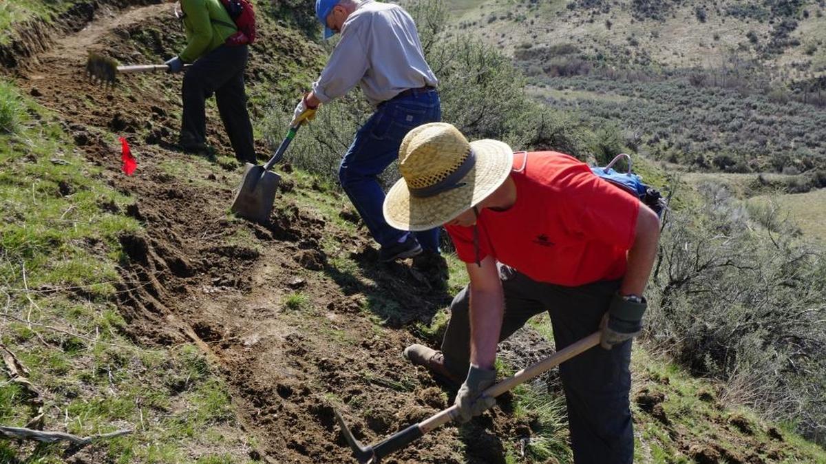 National Trails Day is Saturday. Volunteers around the country will spend the day working on trails.
