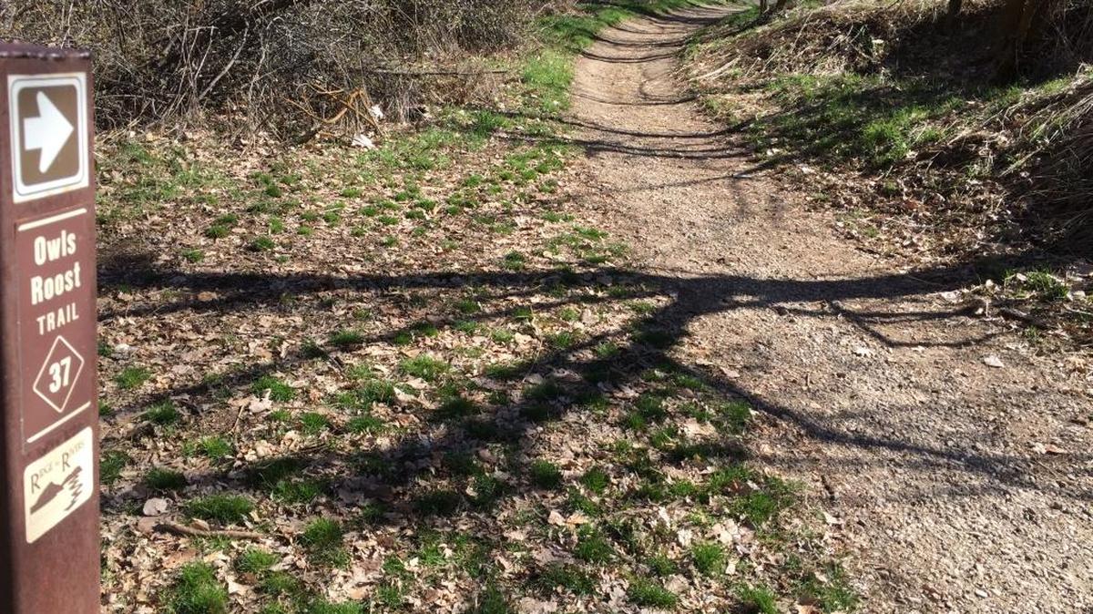 The Owls Roost trail features one of the best all-weather surfaces in the Foothills.