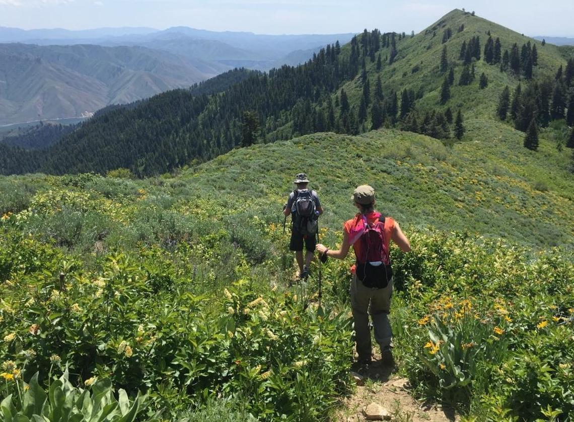 Mt. Heinen is the most remote of the four Grand Slam peaks.