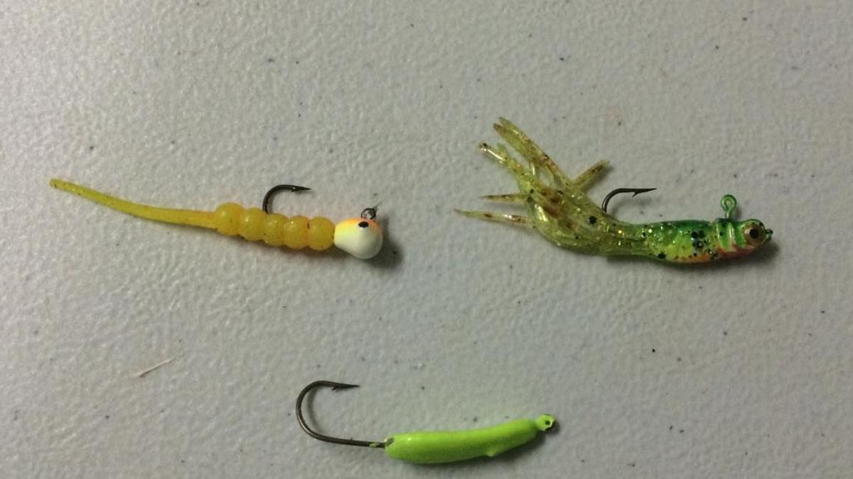 Swim jigs.