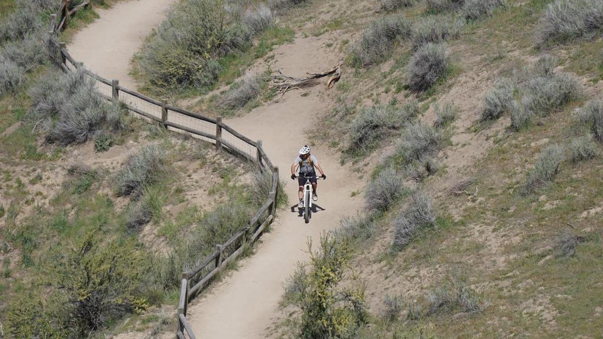 The Ridge to Rivers system includes 190 miles of trails. Cyclists accounted for more than a quarter-million visits to the system last year.