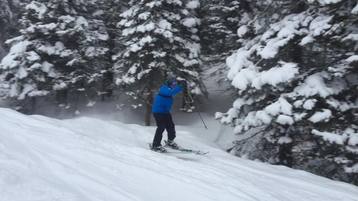 Brundage Mountain near McCall hosted a powder day Wednesday.