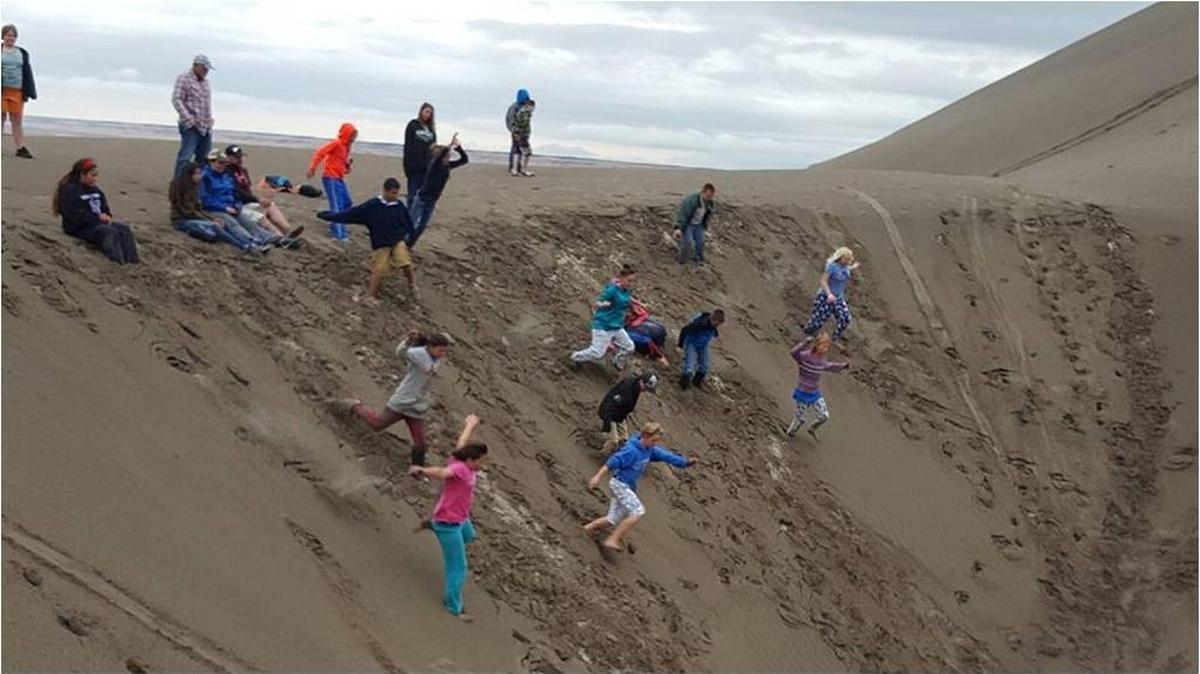 The sixth-graders at Notus Elementary took their education outdoors with an overnight trip to Bruneau Dunes State Park.