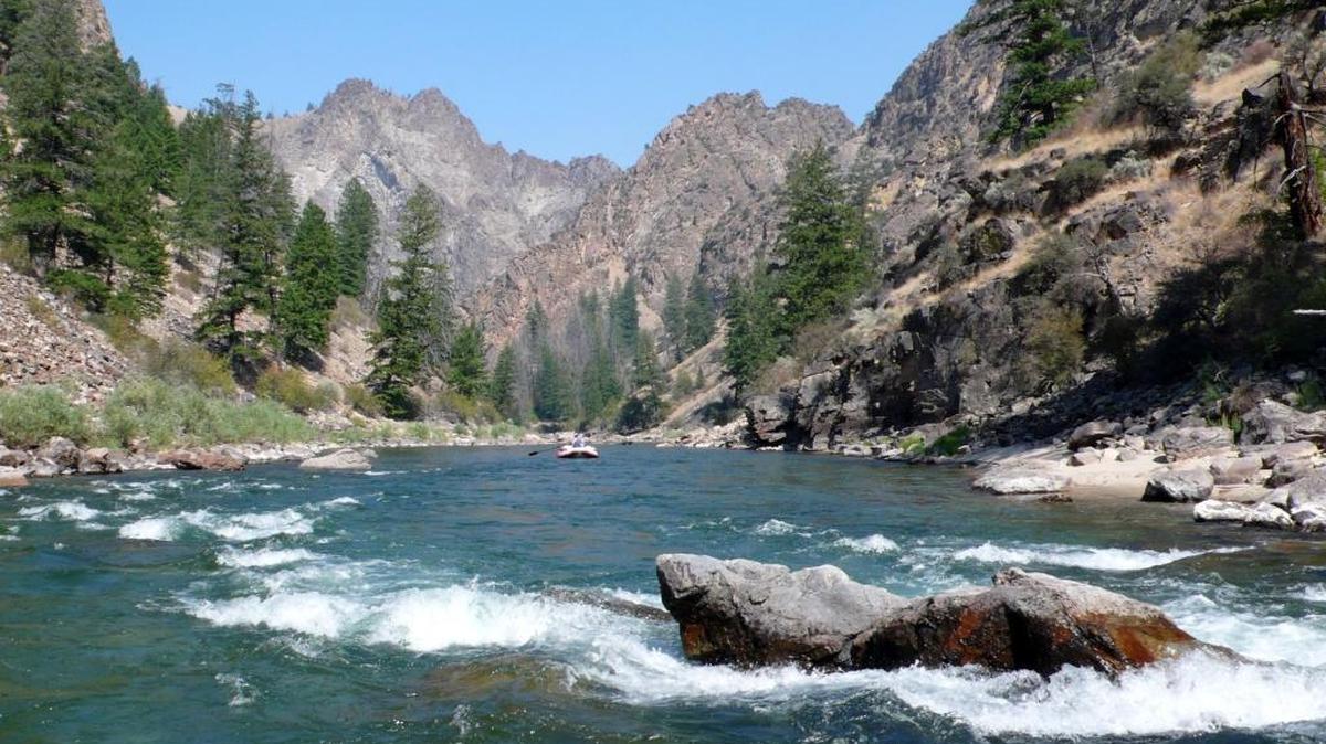 A Washington man died in a rafting incident northwest of Stanley on the Middle Fork of the Salmon River, which runs 100 miles through the heart of the Frank Church-River of No Return Wilderness.