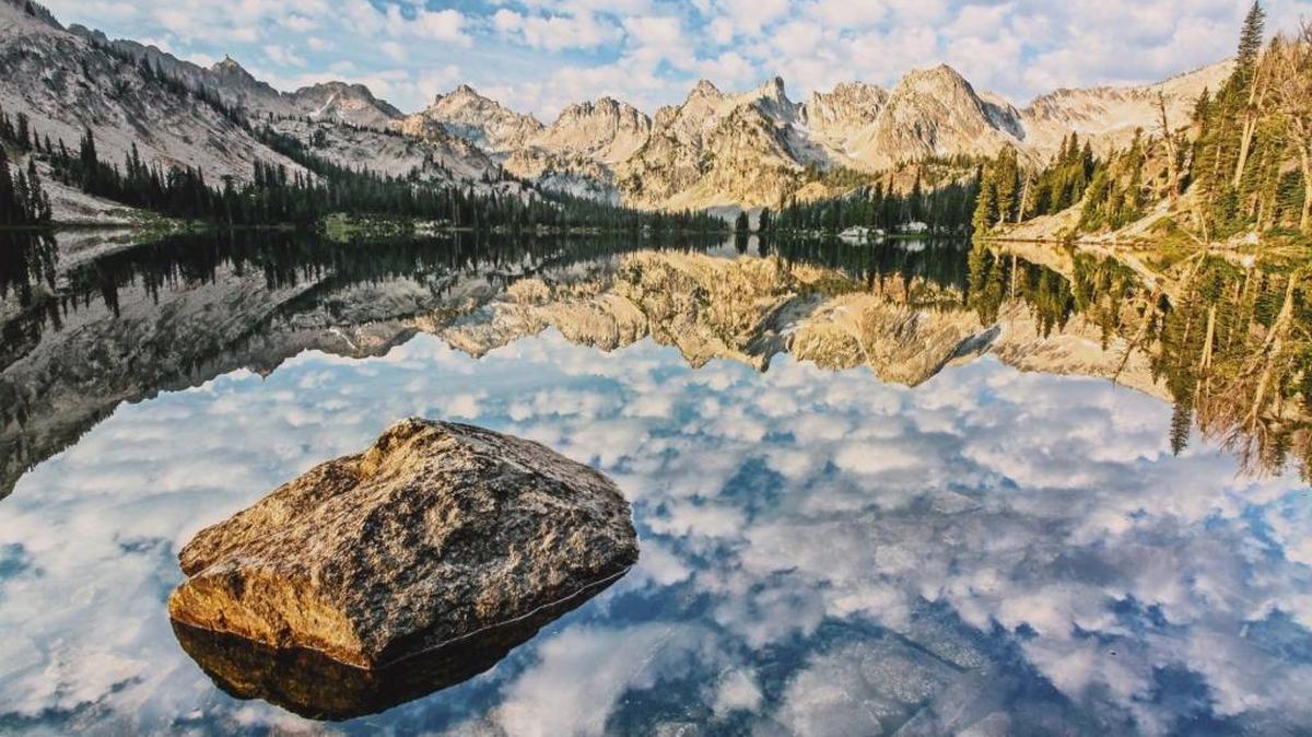 Charles Knowles won last year’s photo contest with his shot of Downtown Boise awash in fog. He also submitted this photo of Alice Lake.