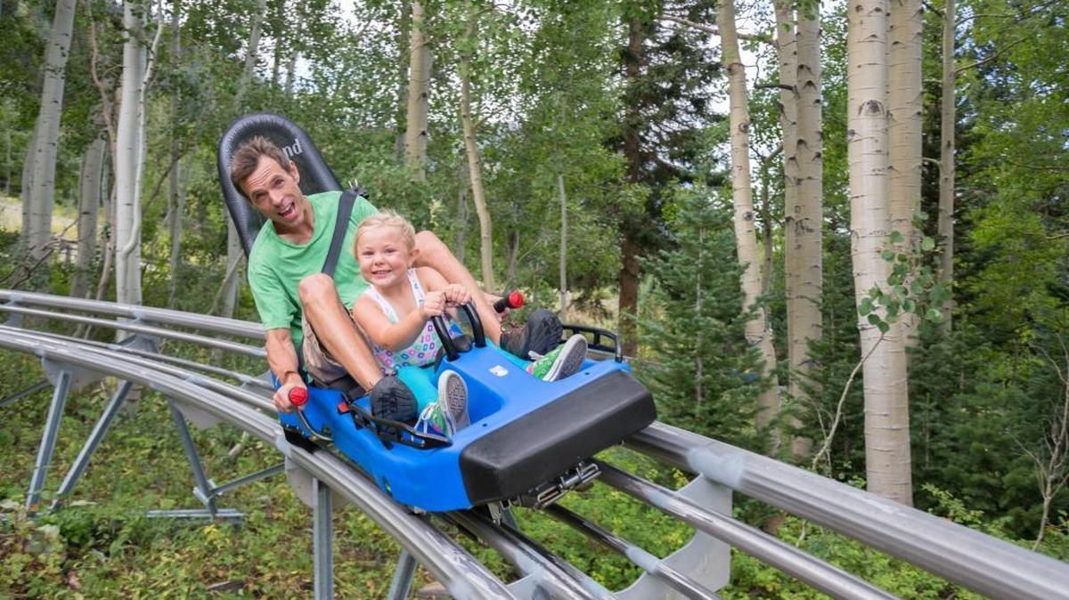 Snowbird in Utah installed a mountain coaster in 2013. The gravity-fueled rides are a good fit for a wide range of users because the riders control the speed.
