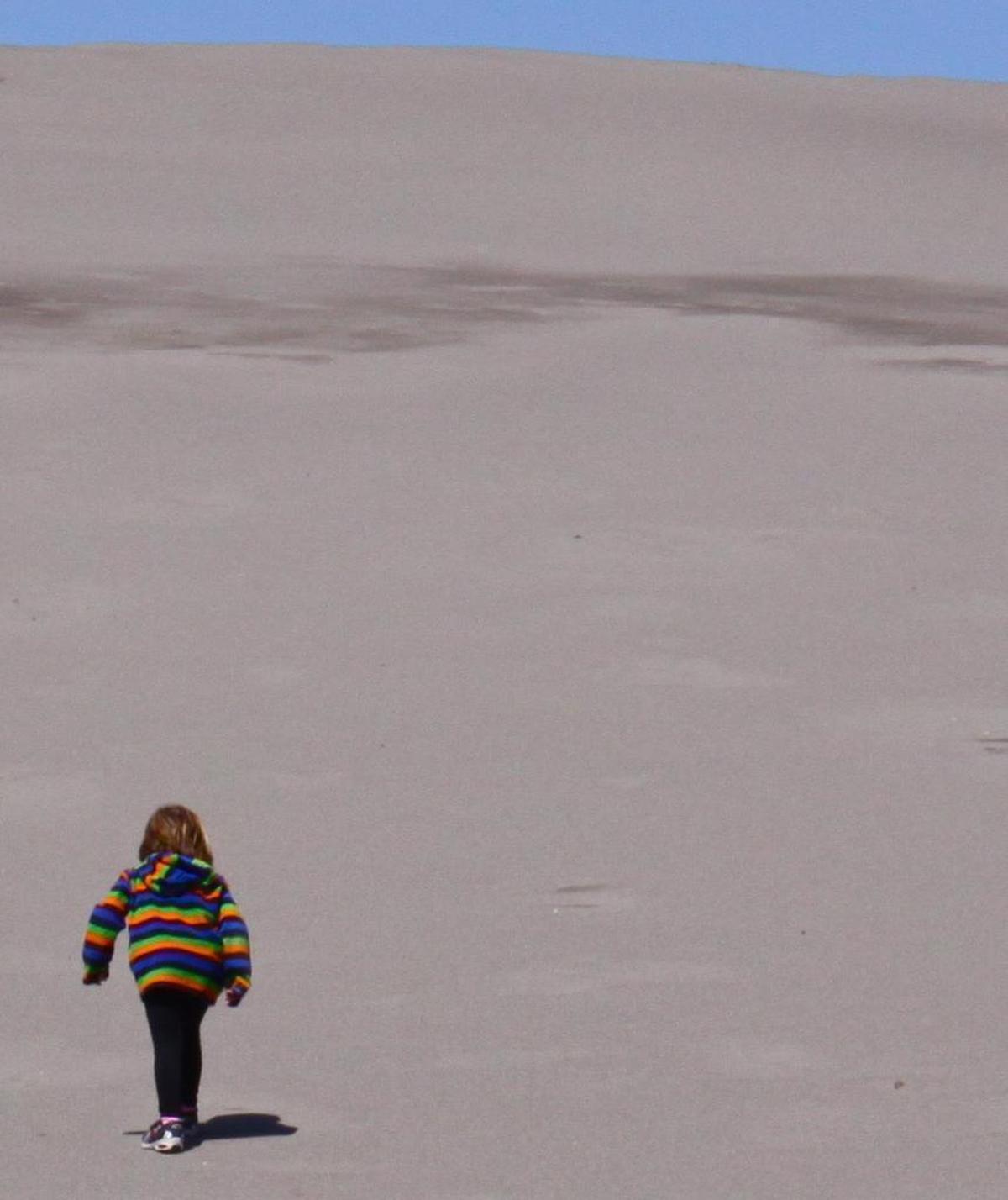 Spring is the best time to take your kids on a hike at Bruneau Dunes.