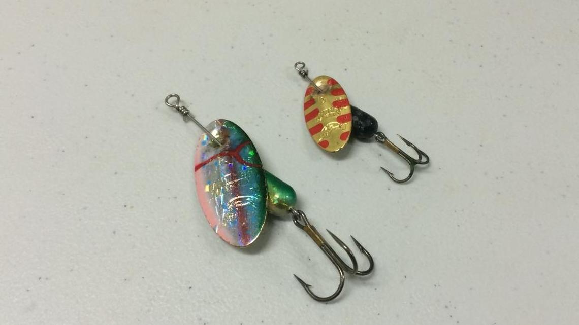 Our new feature in the weekly fishing report will highlight a lure of the week. Here’s the Panther Martin.