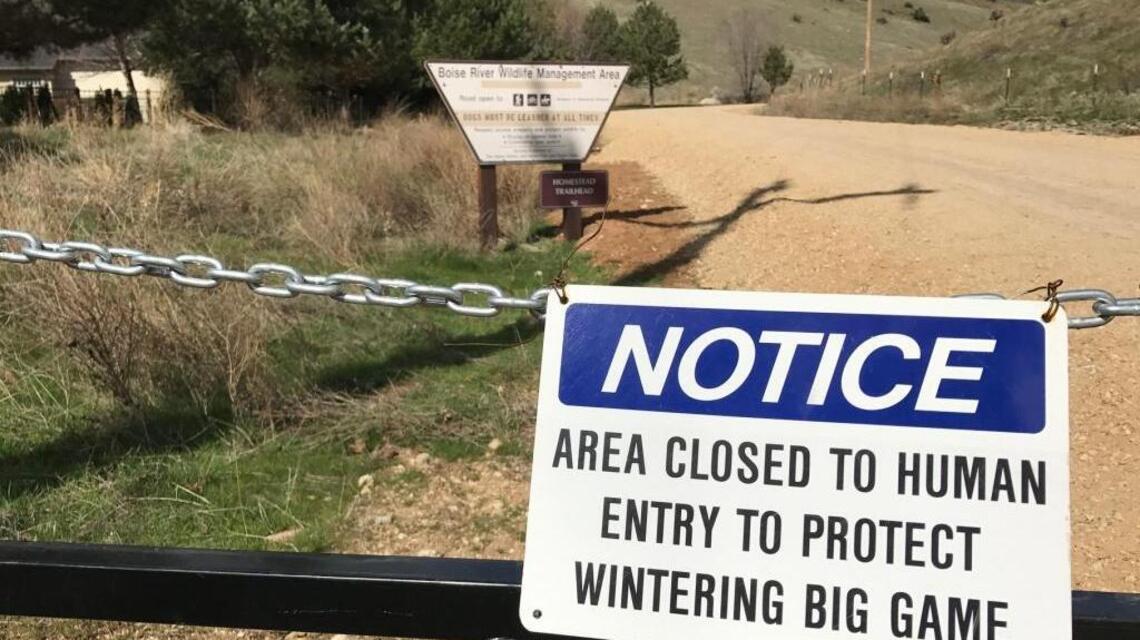 Some Boise Foothills trails remain closed to aid wildlife; violators can face $200 charge