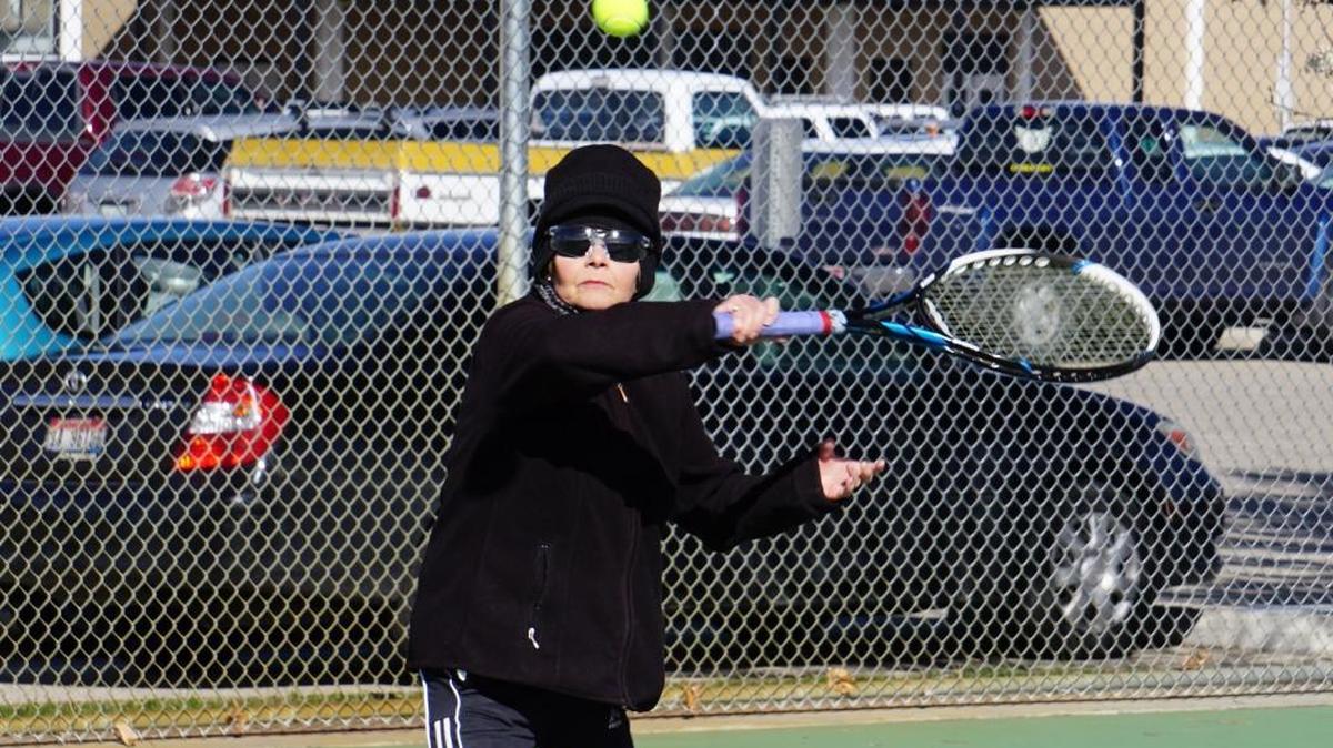 Loretta Jones, 66, has used the Idaho Tennis Association’s social tennis program to get back into her favorite sport.