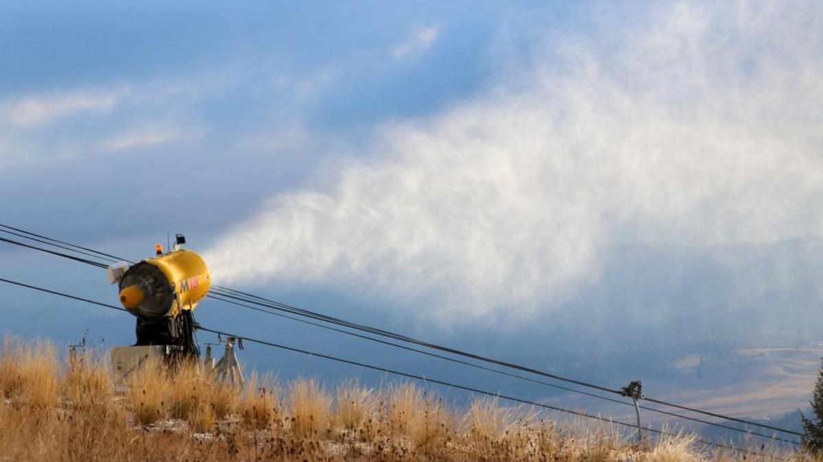 Tamarack Resort started its snow-making efforts Nov. 4.