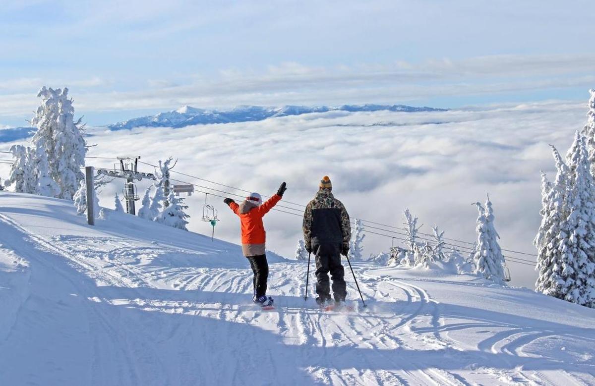 Brundage Mountain near McCall will be easier to reach this year with a new entrance road.