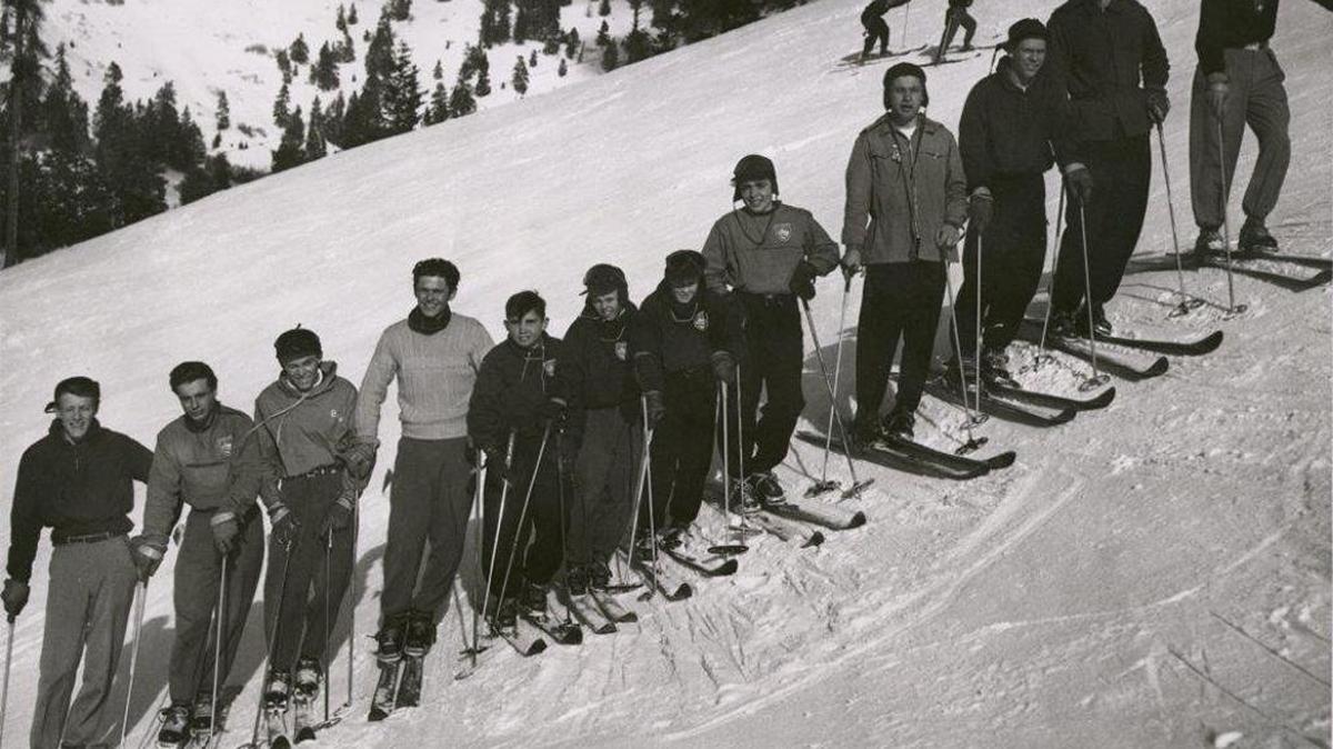 Bogus Basin ski racers from the 1948-49 season.