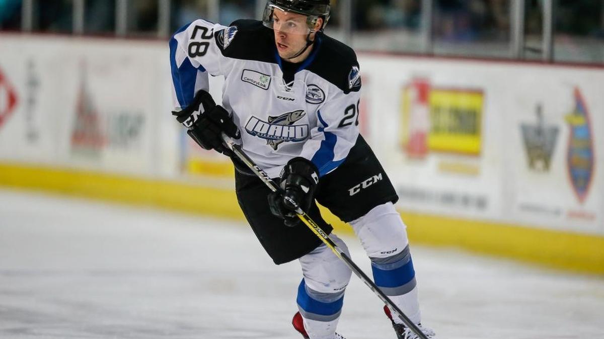 Idaho rookie Will Merchant has notched 14 goals and 18 assists in 43 games this season.