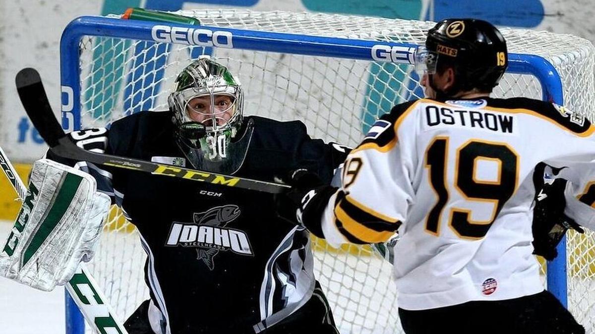 Idaho goalie Philippe Desrosiers has stopped 67-of-71 shots on goal in the first two games in the ECHL Western Conference quarterfinals.