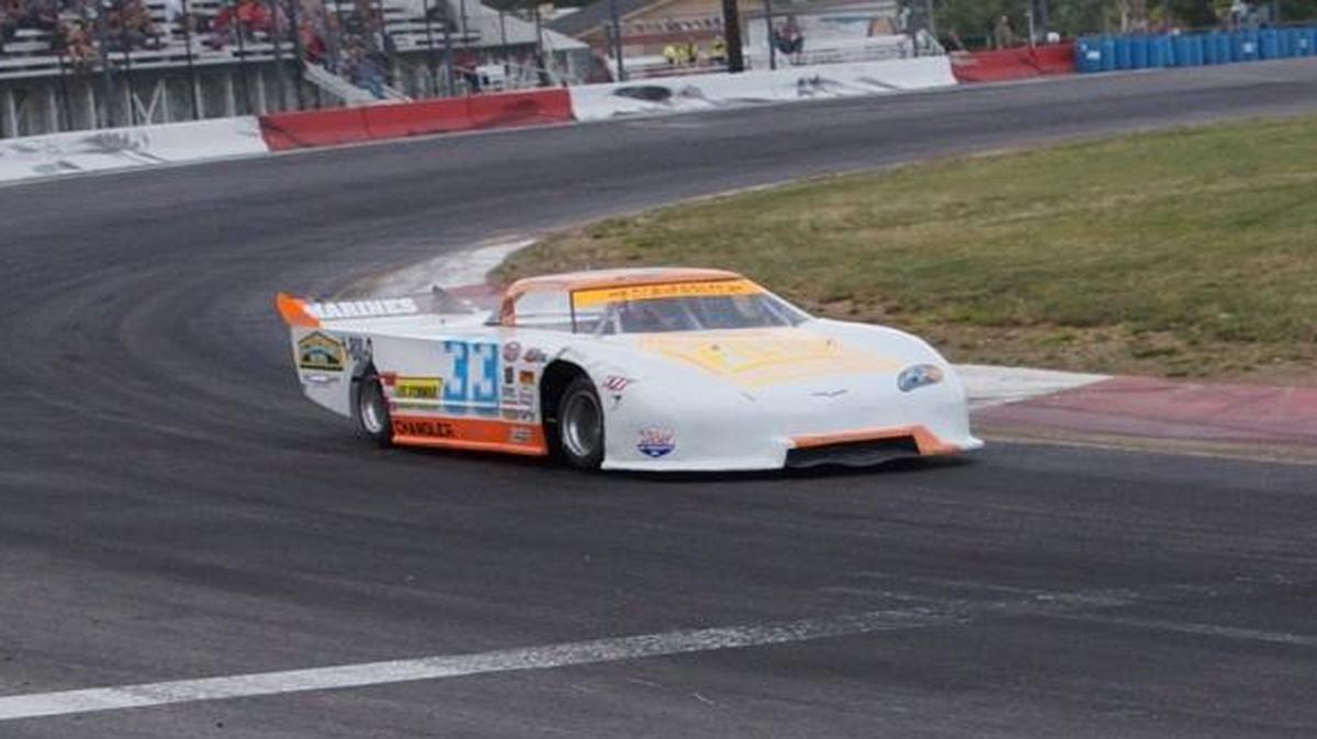 Kenny Chandler of Kuna celebrated his birthday with a win in the Project Filter Pro-4s trophy dash and main event July 9 at Meridian Speedway. Chandler sits in second place in the points standings with 336 points. Nampa’s Joe Barton leads the series with 383 points.