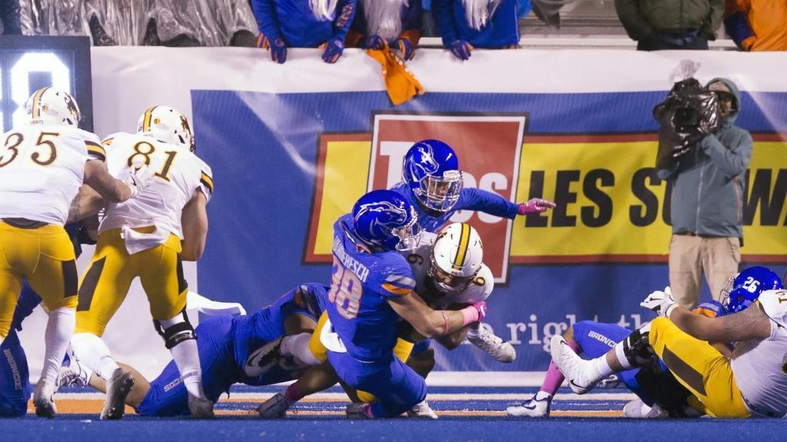 Boise State’s 8:15 p.m. game vs. Wyoming on Oct. 21 drew the largest crowd of the year to Albertsons Stadium, despite rain that night. Regardless of what happens in the next TV deal, late-night games figure to be part of BSU’s future.