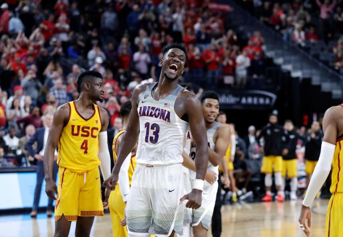 Arizona’s Deandre Ayton is a popular pick to become the first pick in the NBA Draft this year.