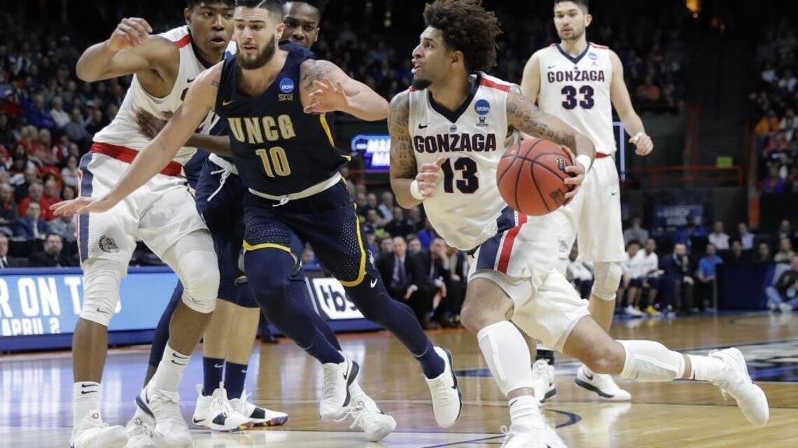 Gonzaga’s make-or-break duo delivers clutch shots to avoid UNC Greensboro’s upset bid