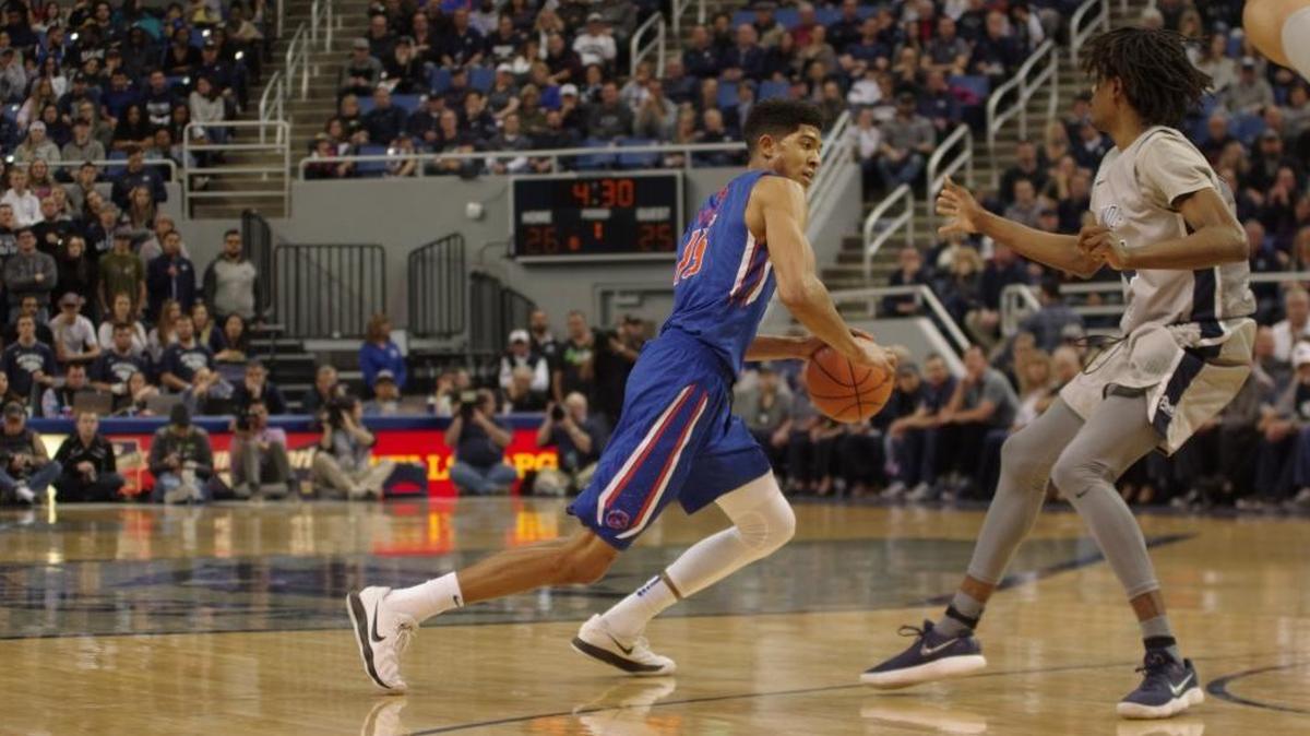 Boise State trailed at halftime but took the lead early in the second half at Nevada.