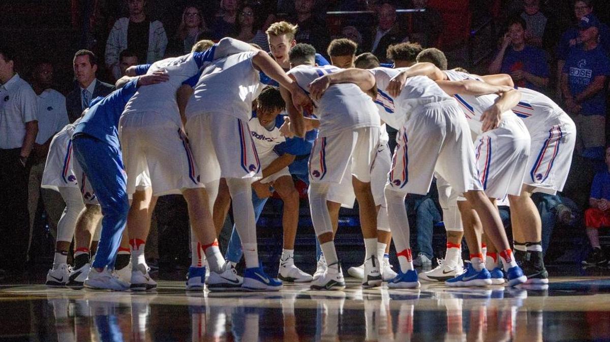 The Boise State men’s basketball team was picked to finish third in a preseason Mountain West media poll.